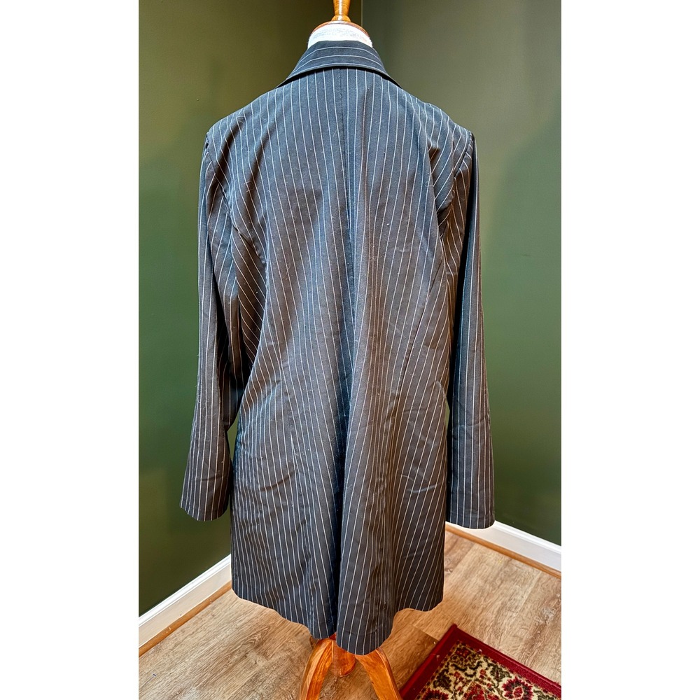 Monroe & Main Pinstripe Blazer Dress Coat Women's 18W - Picture 2 of 6